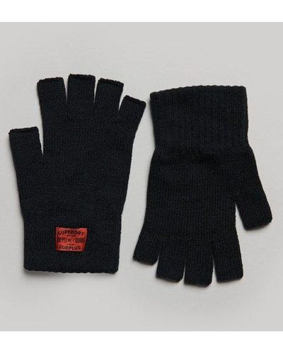 Superdry Workwear Knitted Gloves - Black