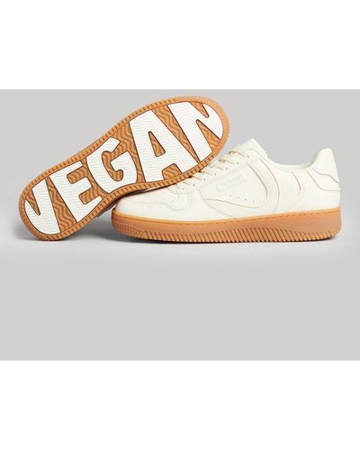 Superdry Chunky Vegan Basket Sneakers White - Metallic
