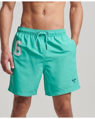 Superdry Polo Recycled Swim Shorts - Green