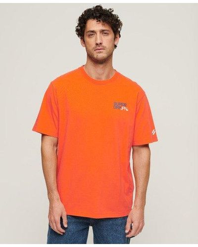 Superdry Sportswear Logo Loose T-shirt - Orange