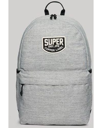 Superdry Patched Montana Backpack - Gray