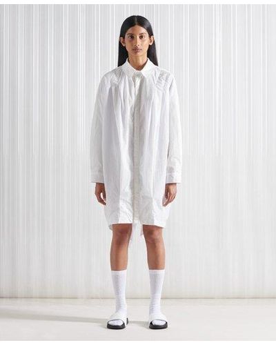 Superdry Sdx robe chemise sdx origami en édition limitée - Blanc
