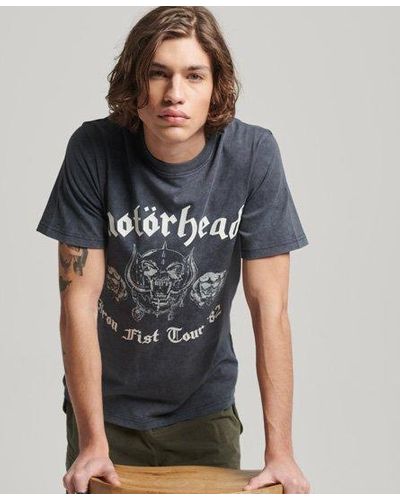 Superdry Motörhead X Limited Edition Band T-shirt - Gray