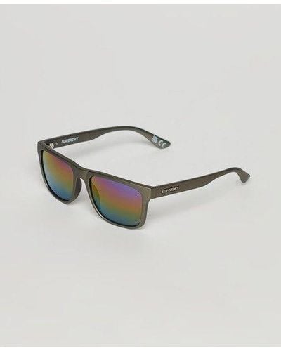 Superdry Sdr Rectangular Roamer Sunglasses - Metallic