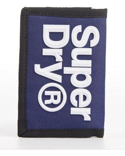 Superdry Logo Wallet - Blue
