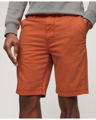 Superdry Vintage International Shorts - Orange