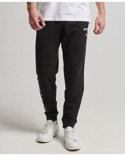 Superdry Pantalon de survêtement code core sport - Noir