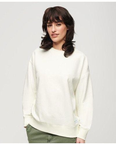 Superdry Essential Logo Sweatshirt - White
