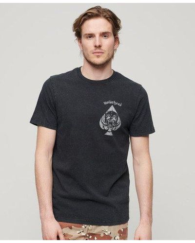 Superdry Motörhead X Limited Edition Band T-shirt - Black