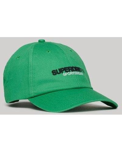 Superdry Sport Style Baseballpet - Groen