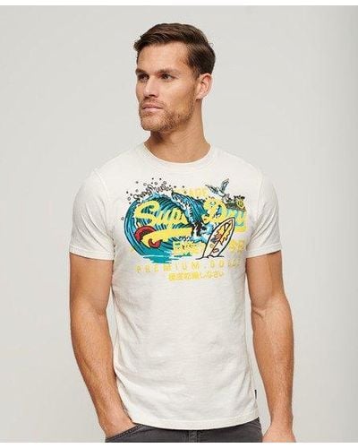 Superdry La Graphic T-shirt - White