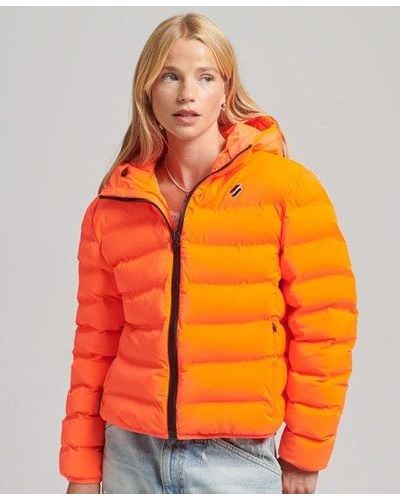 Superdry All Seasons Padded Jacket - Orange