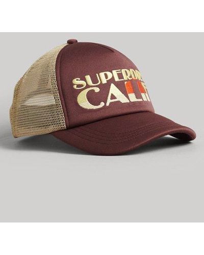 Superdry Classic Vintage Trucker Cap - Brown