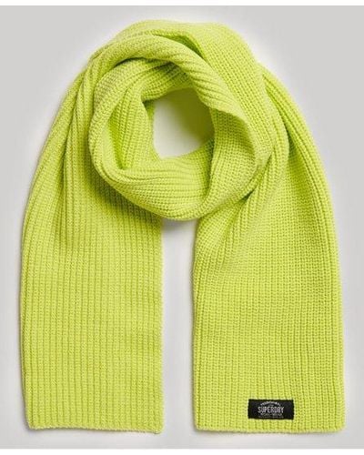 Superdry Classic Knit Scarf - Green