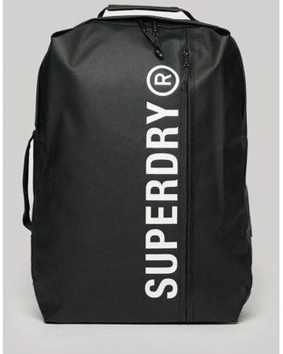 Superdry Imprimée sac à dos tarp 25 litres - Noir