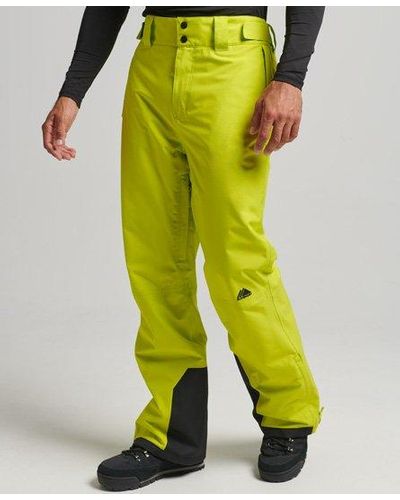 Superdry Sport pantalon de ski ultra - Jaune