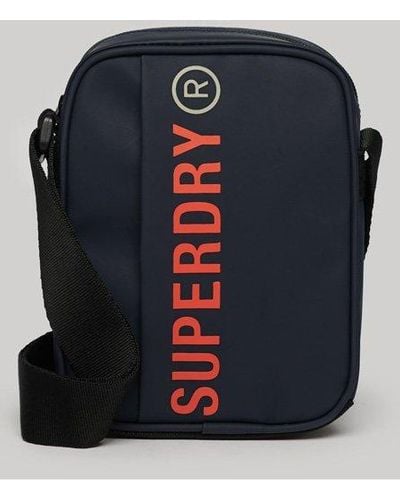 Superdry Tarp Cross Body Bag - Blue