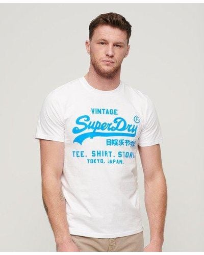 Superdry Neon T-shirt - Blue