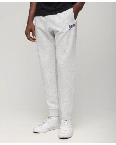 Superdry Sportswear Logo Tapered joggers - White