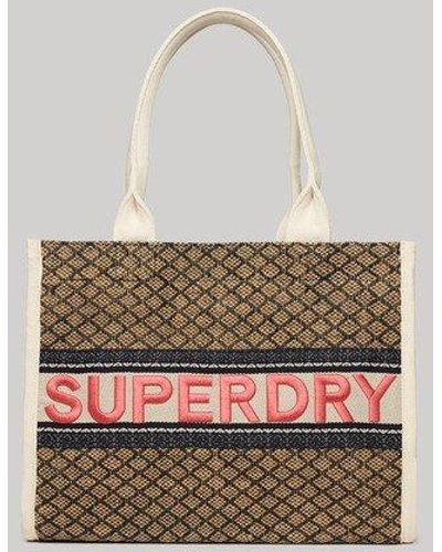 Superdry Sac fourre-tout luxe - Neutre