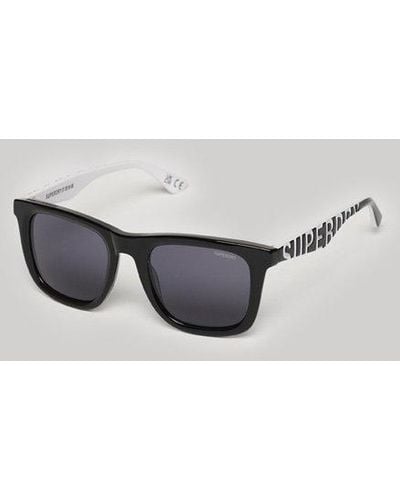 Superdry Pour des s logo imprimé lunettes de soleil sdr trailsman - Métallisé