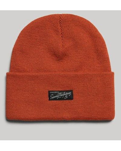 Superdry Classic Vintage Beanie - Rood