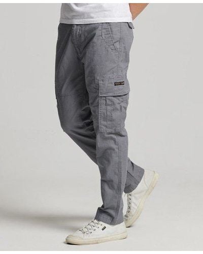 Superdry Organic Cotton Core Cargo Pants - Gray