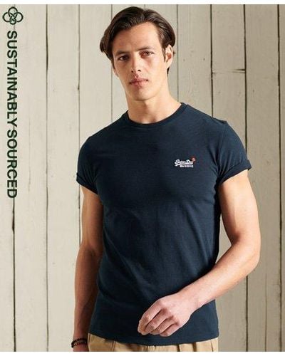 Superdry Orange Label Vintage Embroidery T-shirt - Blue