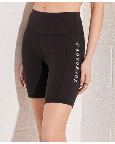 Superdry Active Lifestyle Cycle Short - Black