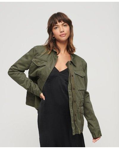 Superdry Military M65 Lined Jacket - Green