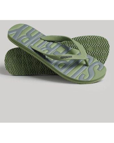 Superdry Vintage Flip Flops - Green