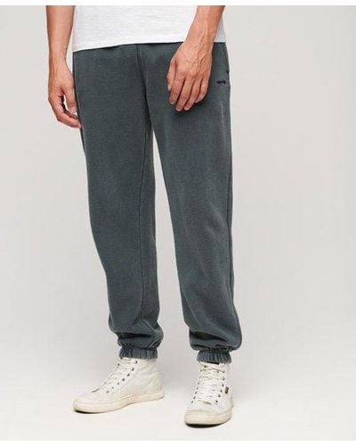 Superdry Pantalon de survêtement vintage mark - Gris