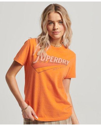 Superdry T-shirt shapers & makers - Orange
