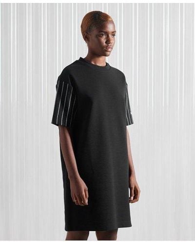 Superdry Sdx Limited Edition Sdx Heavy T-shirt Dress - Black