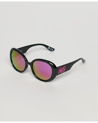 Superdry Sdr Oversized Bug Sunglasses - Black