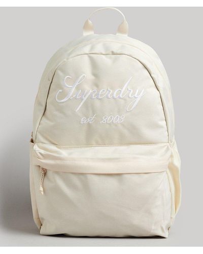 Superdry Essential Montana Backpack Cream - Natural