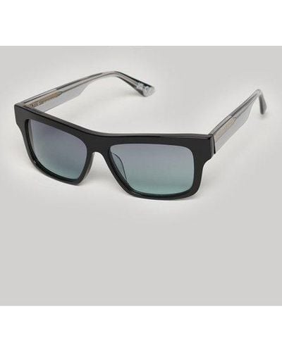 Superdry Pour des s logo imprimé lunettes de soleil sdr alda - Métallisé