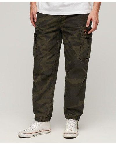 Superdry baggy Parachute Broek - Grijs