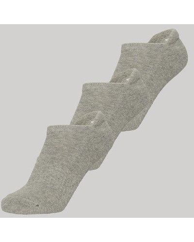 Superdry Sneaker Sock 3 Pack - Gray