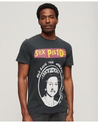 Superdry Sex Pistols X Limited Edition T-shirt - Black