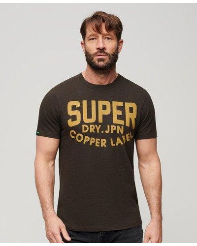 Superdry Copper Label Workwear T-shirt - Brown