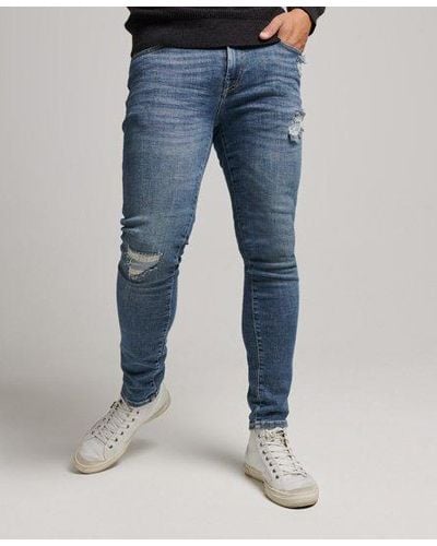 Superdry Vintage Skinny Jeans Light Blue
