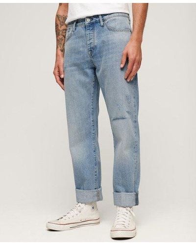 Superdry Straight Jeans - Blue