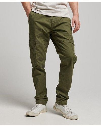 Superdry Organic Cotton Core Cargo Pants - Green