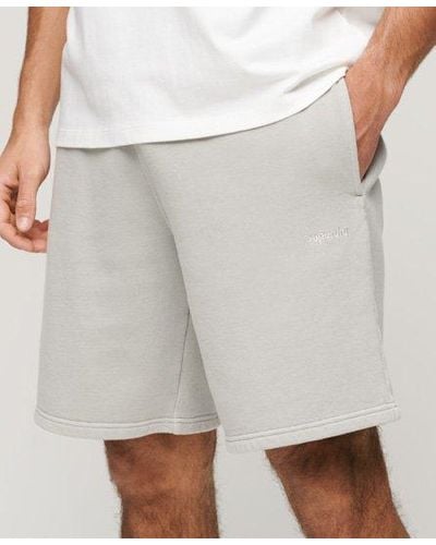 Superdry Vintage Mark Shorts - White