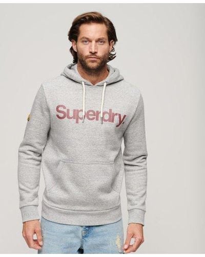 Superdry Core Logo Classic Hoodie - Gray