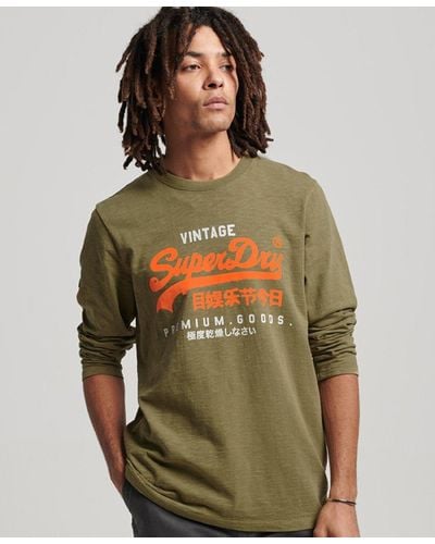 angre Sidelæns Saucer Superdry Long-sleeve t-shirts for Men | Online Sale up to 51% off | Lyst