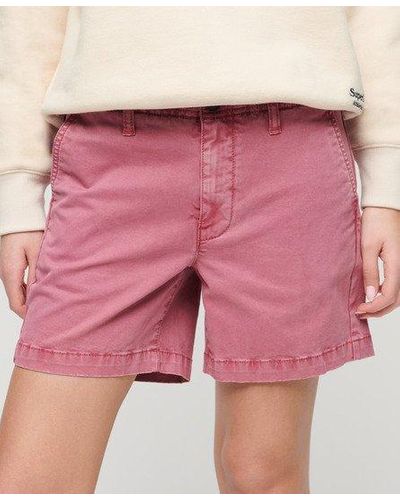 Superdry Classic Chino Shorts - Pink