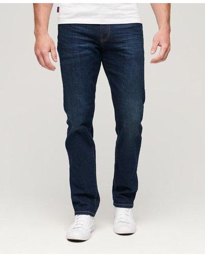 Superdry Vintage Slimfit Jeans Met Rechte Pijpen - Blauw