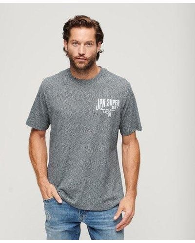 Superdry Classic Workwear Chest Graphic T-shirt - Gray